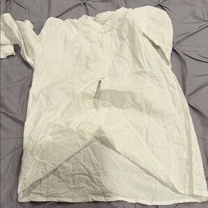 White Button-Up Shirt